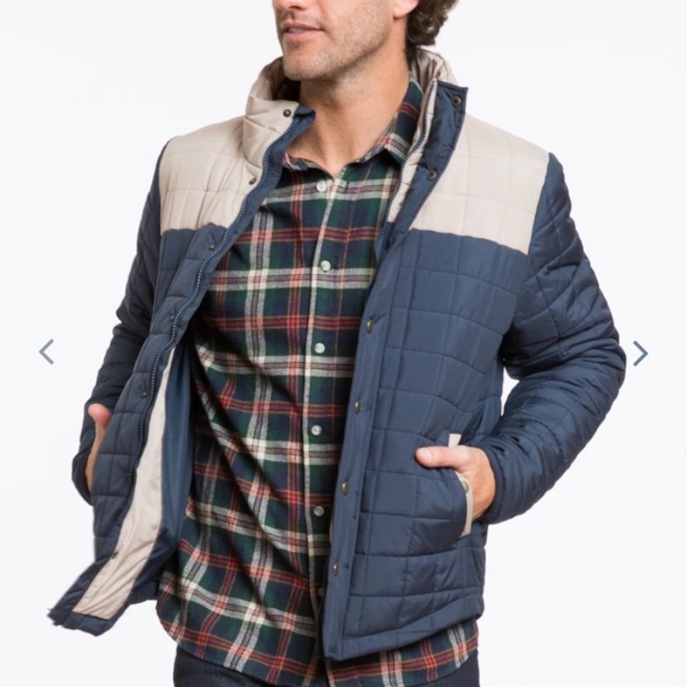 Marine Layer Combs Quilted Jacket Size Medium